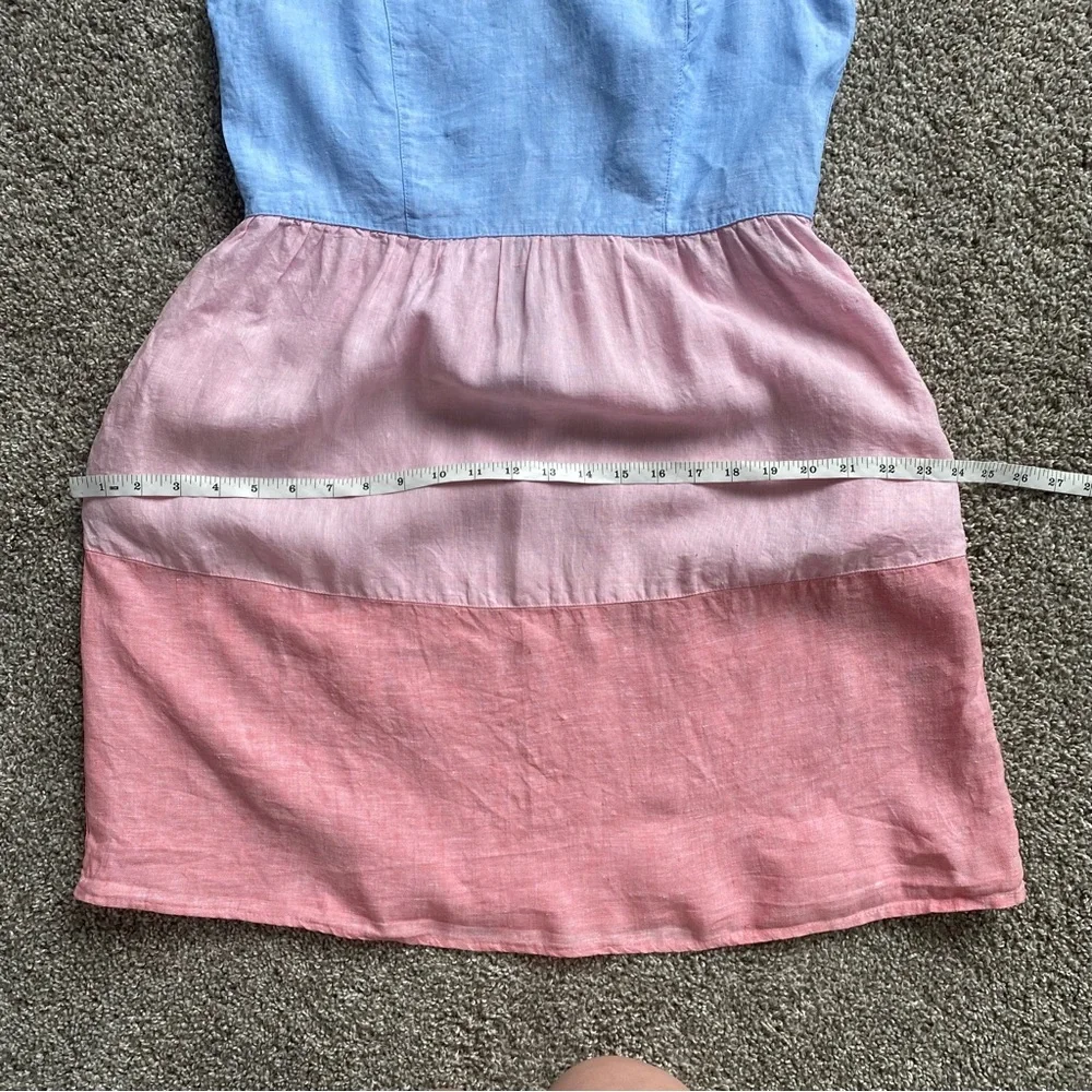 CYNTHIA ROWLEY | 100% Linen Sundress with pockets - Picture 8 of 10